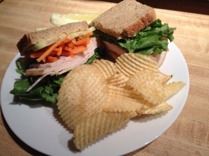 The perfect meal? I could live on sandwiches!